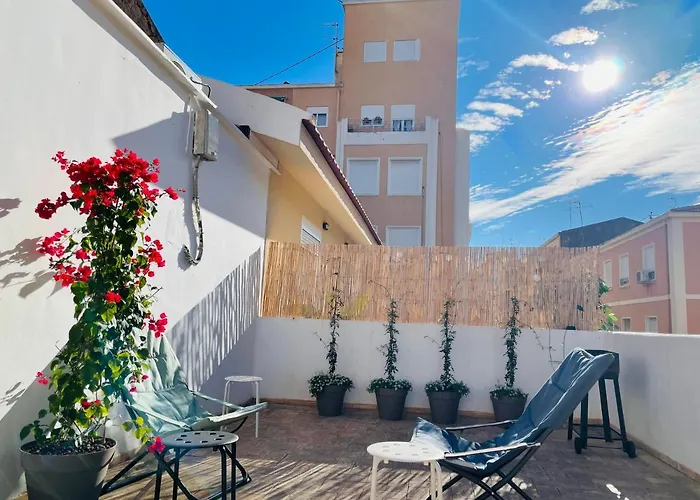 Soho Boho - With Sunny Rooftop Terrace And Fiber Optic Internet 아파트호텔 알리칸테