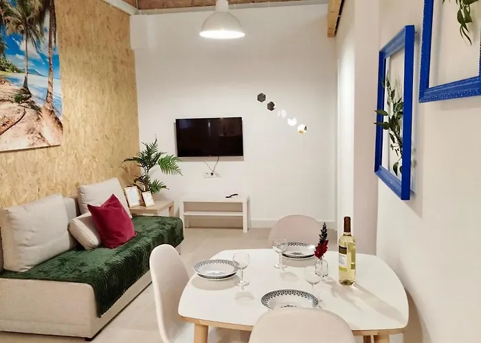 아파트호텔 Soho Boho - With Sunny Rooftop Terrace And Fiber Optic Internet 알리칸테